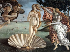 La Venere del Botticelli