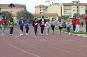 Gli atleti al trofeo Esordienti