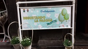 L'inaugurazione di degustando la Pasqua