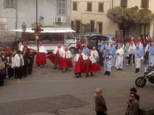 La processione di ringraziamento alla Madonna della Quercia