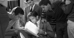 Al centro Pier Paolo Pasolini
