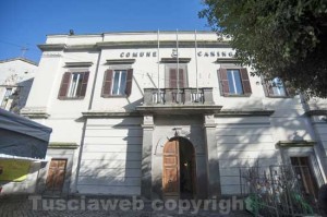 La vecchia sede del comune di Canino