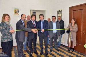 L'inaugurazione dell'ufficio di Coldiretti 