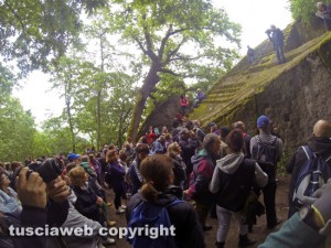Bomarzo - Passeggiata nei luoghi di Pasolini - La piramide etrusca