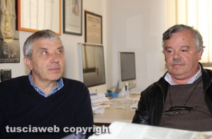 Il sindaco Olivieri  e l'assessore Ragni