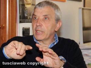 Il sindaco di Vitorchiano Nicola Olivieri 