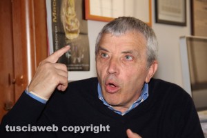 Il sindaco di Vitorchiano Nicola Olivieri