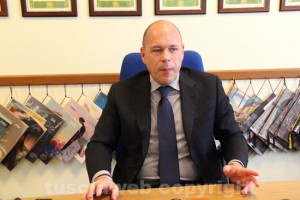 Il capo della squadra mobile Fabio Zampaglione 