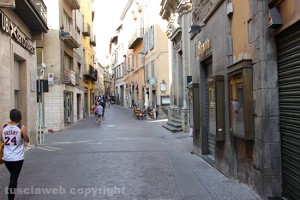 Via del Corso a Viterbo
