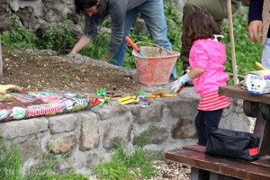 Guerrilla gardening al parco di porta della Verità