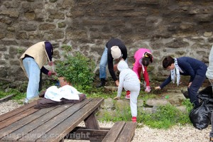 Guerrilla gardening al parco di porta della Verità