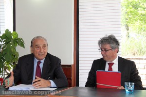 Ugo Gigli e il suo avvocato Enrico Valentini