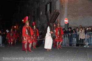 Bagnaia - La processione del cristo morto