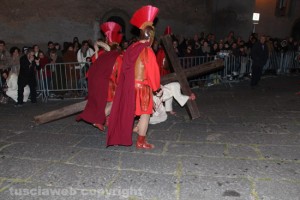 Bagnaia - La processione del cristo morto