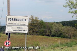 Il treno deragliato tra Soriano e Vitorchiano