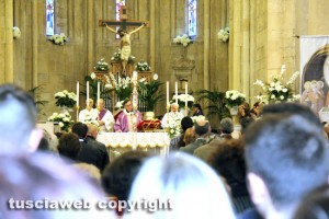 I funerali di Luca Perugini