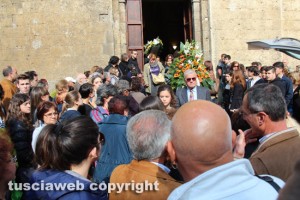 I funerali di Luca Perugini
