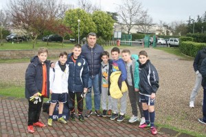 Peruzzi in visita al Calcio Tuscia
