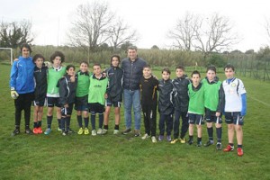 Peruzzi in visita al Calcio Tuscia