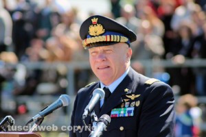 Il capo di stato maggiore dell'Aeronautica Pasquale Preziosa