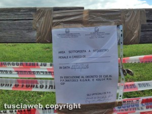 Sutri - I sequestri di finanza e forestale
