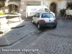 Parcheggio a piazza delle Erbe