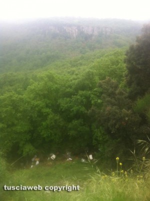 Il giardino della Mazzetta a Viterbo