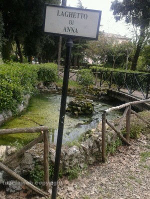 Il laghetto a Pratogiardino