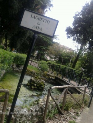 Il laghetto a Pratogiardino