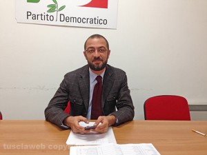 Andrea Egidi, segretario provinciale Pd