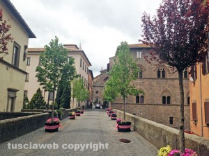 L'allestimento a via san Lorenzo