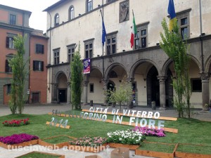 L'allestimento a piazza del Plebiscito