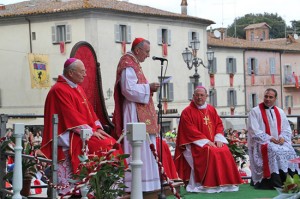 La visita del segretario di stato Vaticano Parolin ad Acquapendente