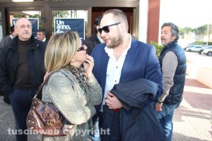 A destra, Battistoni all'incontro con Zingaretti