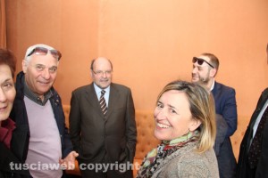 Al centro Parroncini, a destra Scorsi