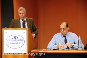 Leonardo Michelini e Nicola Zingaretti