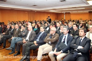 L'incontro alle Terme con Zingaretti