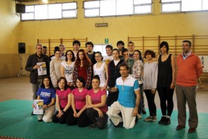 La dimostrazione del Progetto sport a scuola Fijlkam