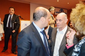 Il sindaco Mazzola con il presidente Zingaretti