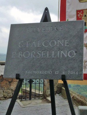 Intitolazione Falcone e Borsellino a Bagnoregio 1