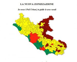 La nuova zonizzazione del Lazio
