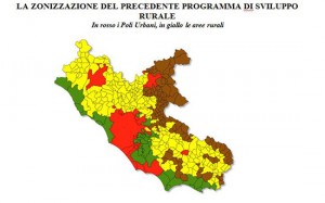 La vecchia zonizzazione del Lazio