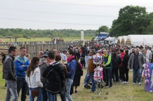 La Roccaccia gremita di gente