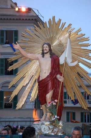Il Cristo risorto di Tarquinia