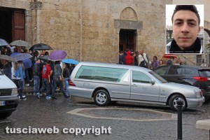 I funerali di Luca Perugini