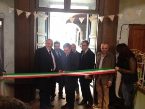 Meroi all'inaugurazione di Degustando Pasqua