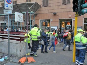 I volontari Asvom in azione a Roma