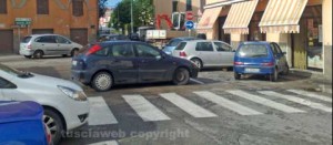 L'area in cui potrebbe essere posizionato il semaforo