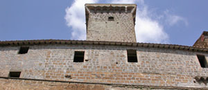 Il castello degli Anguillara a Faleria prima