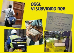 La cartolina dei portalettere 